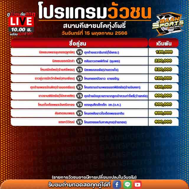 โปรแกรมวัวชน