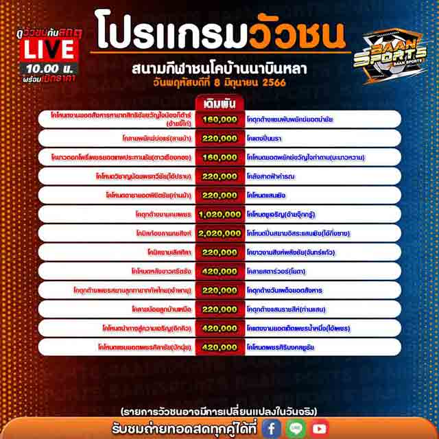 โปรแกรมวัวชน