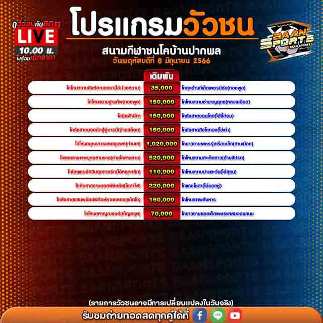 โปรแกรมวัวชน