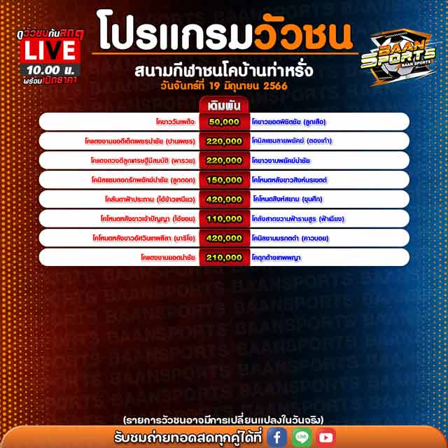 โปรแกรมวัวชน