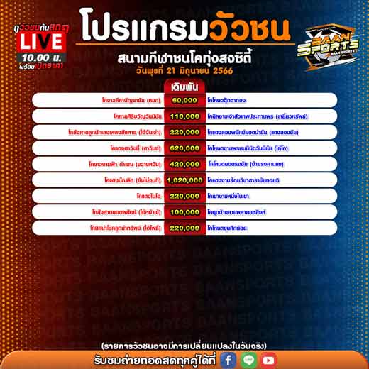 โปรแกรมวัวชน