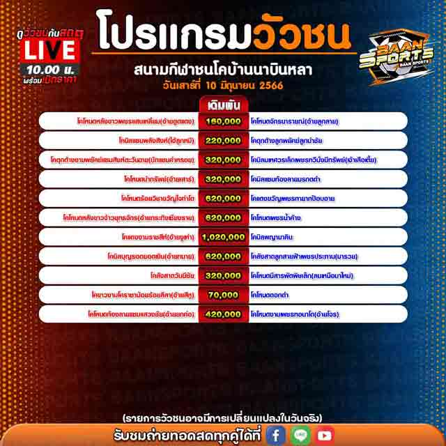 โปรแกรมวัวชน