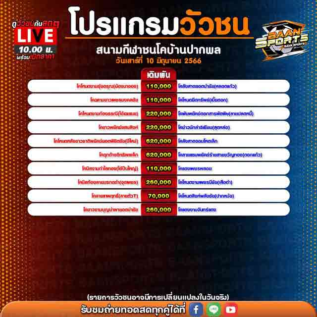 โปรแกรมวัวชน