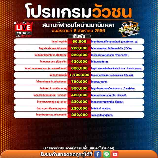 โปรแกรมวัวชน