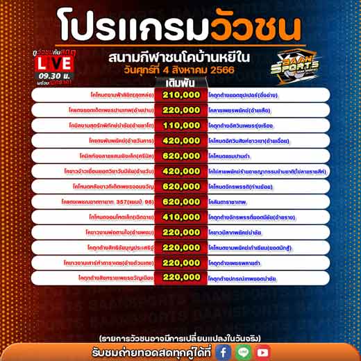 โปรแกรมวัวชน