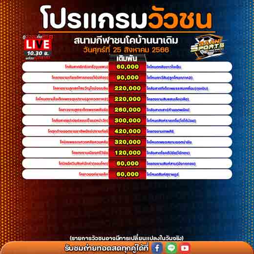 โปรแกรมวัวชน