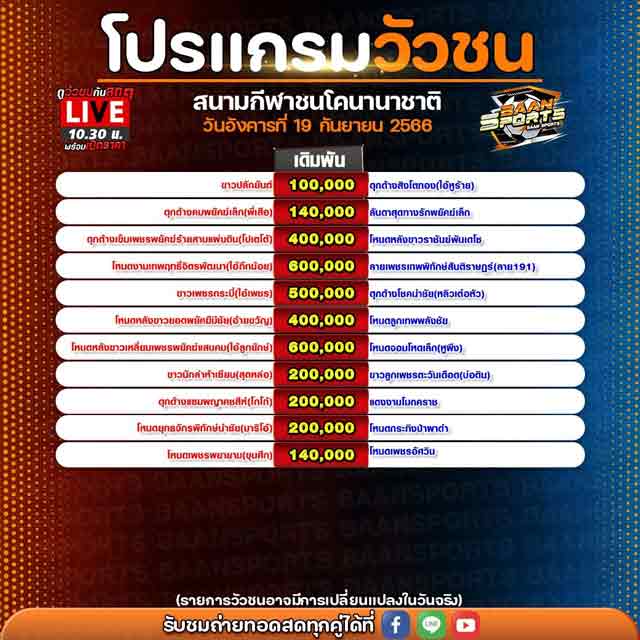 โปรแกรมวัวชน