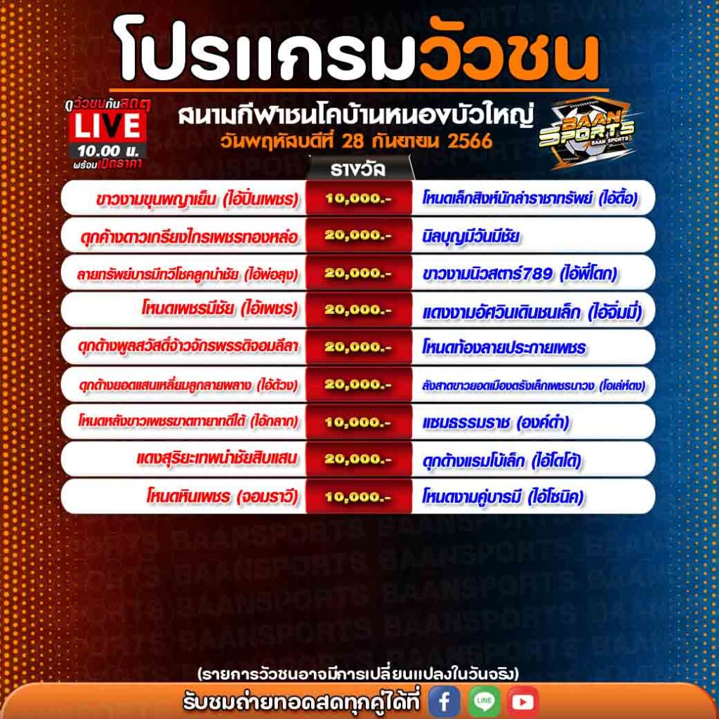 โปรแกรมวัวชน