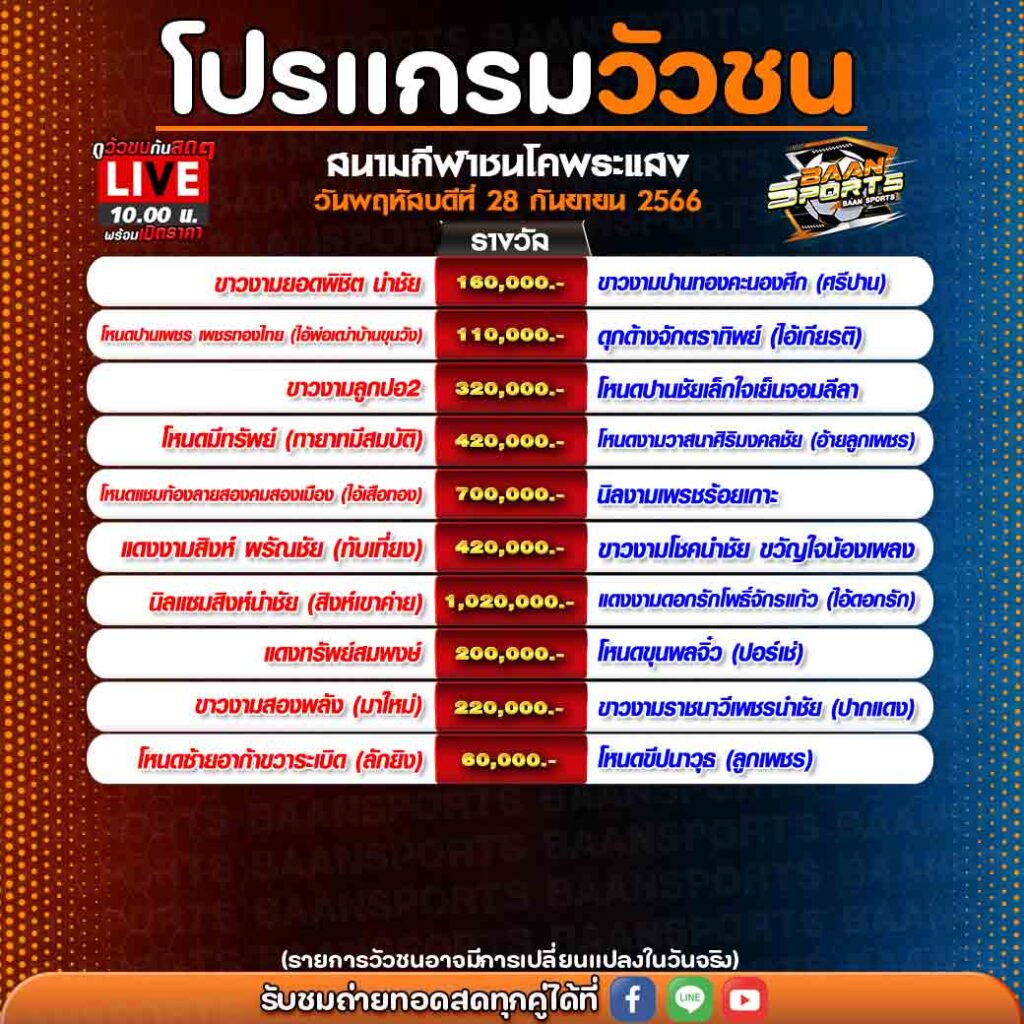 โปรแกรมวัวชน