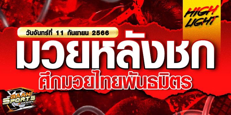 ไฮไลท์หลังชก